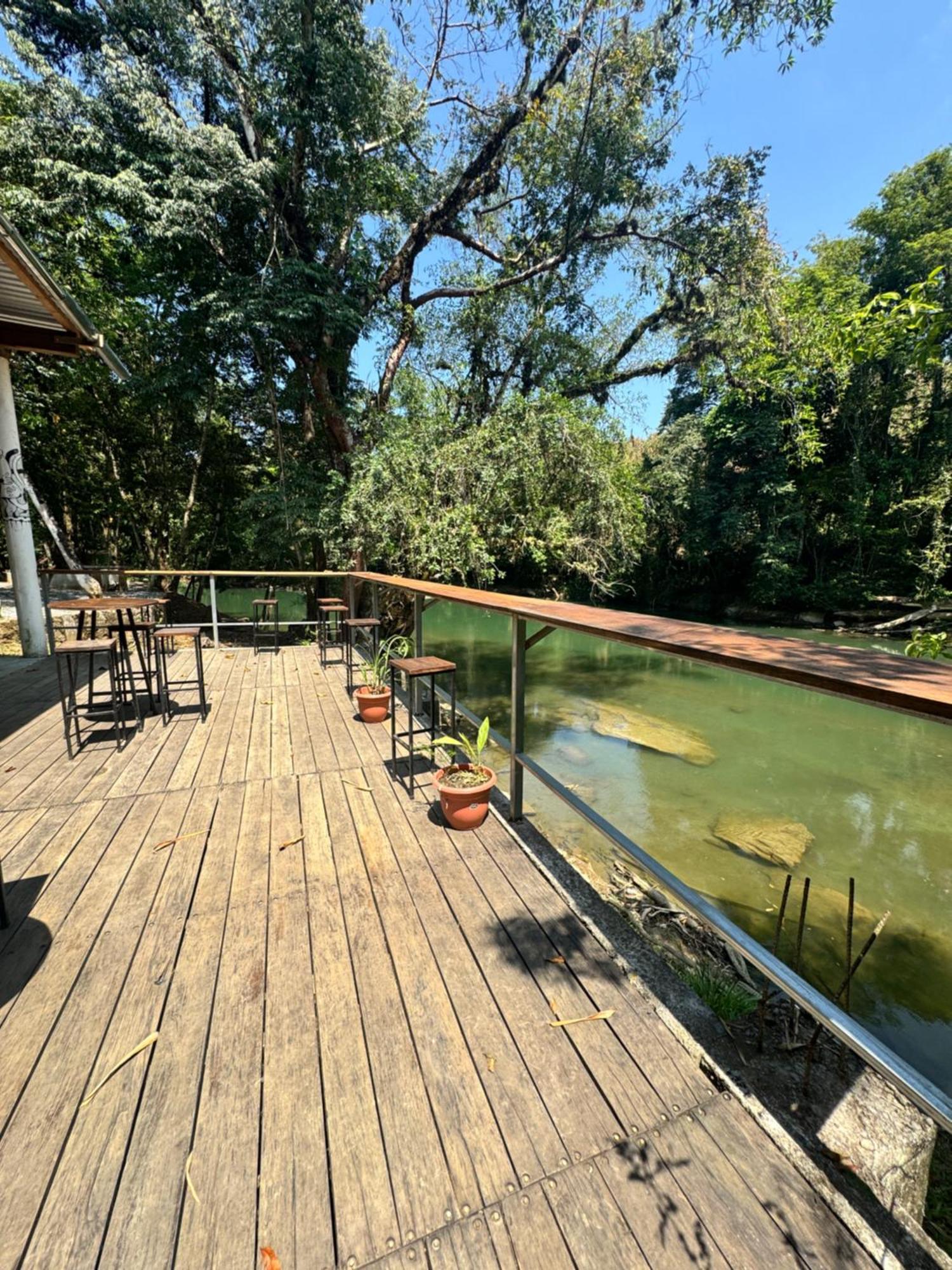 Pachamaya River Hostel Lanquín Kültér fotó